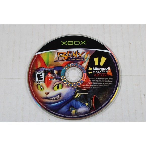 Blinx: The Time Sweeper (Microsoft Xbox, 2002) Authentic, game disc only - Picture 2 of 8